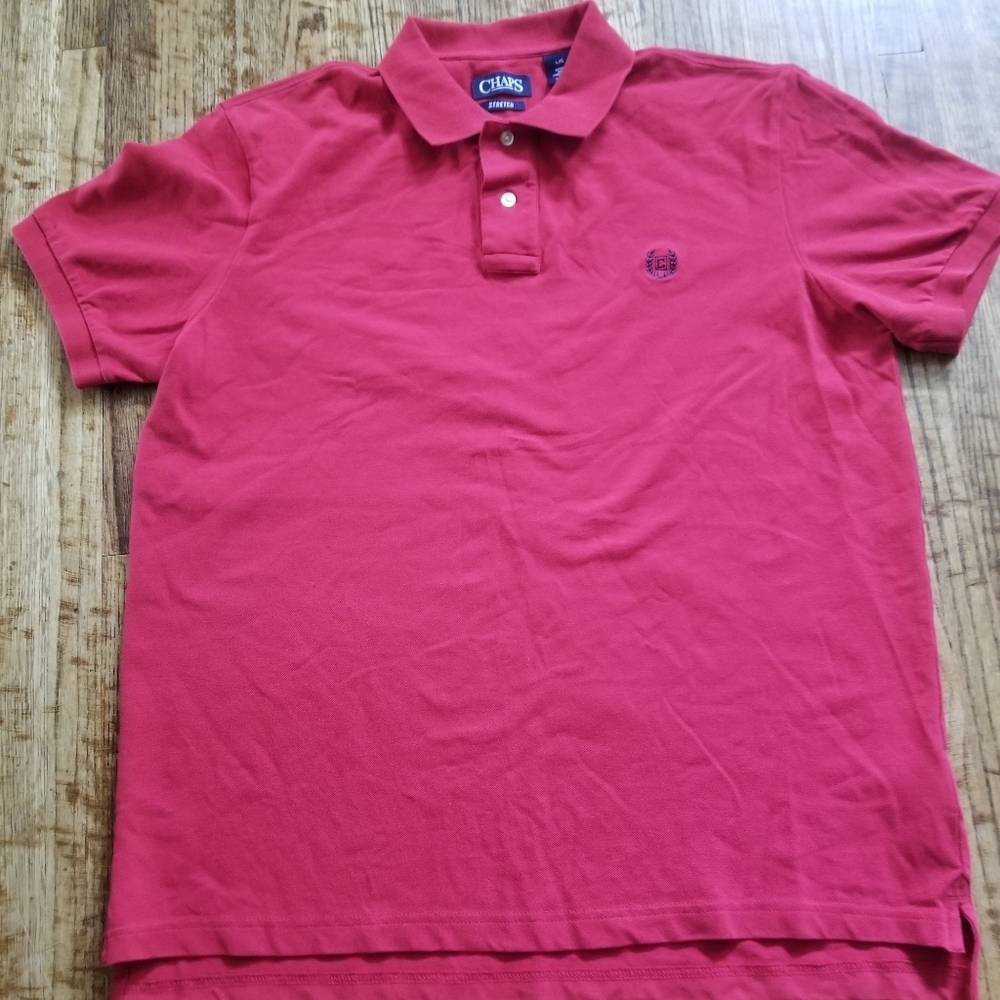 Chaps Red Polo